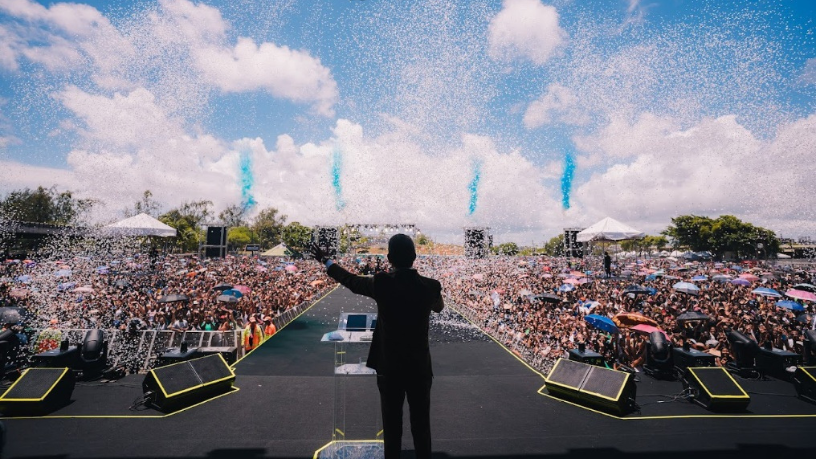 Salvador recebeu um dos maiores eventos religiosos do país com produção e gestão da Non Stop. (Divulgação Equipe Bispo Bruno Leonardo)